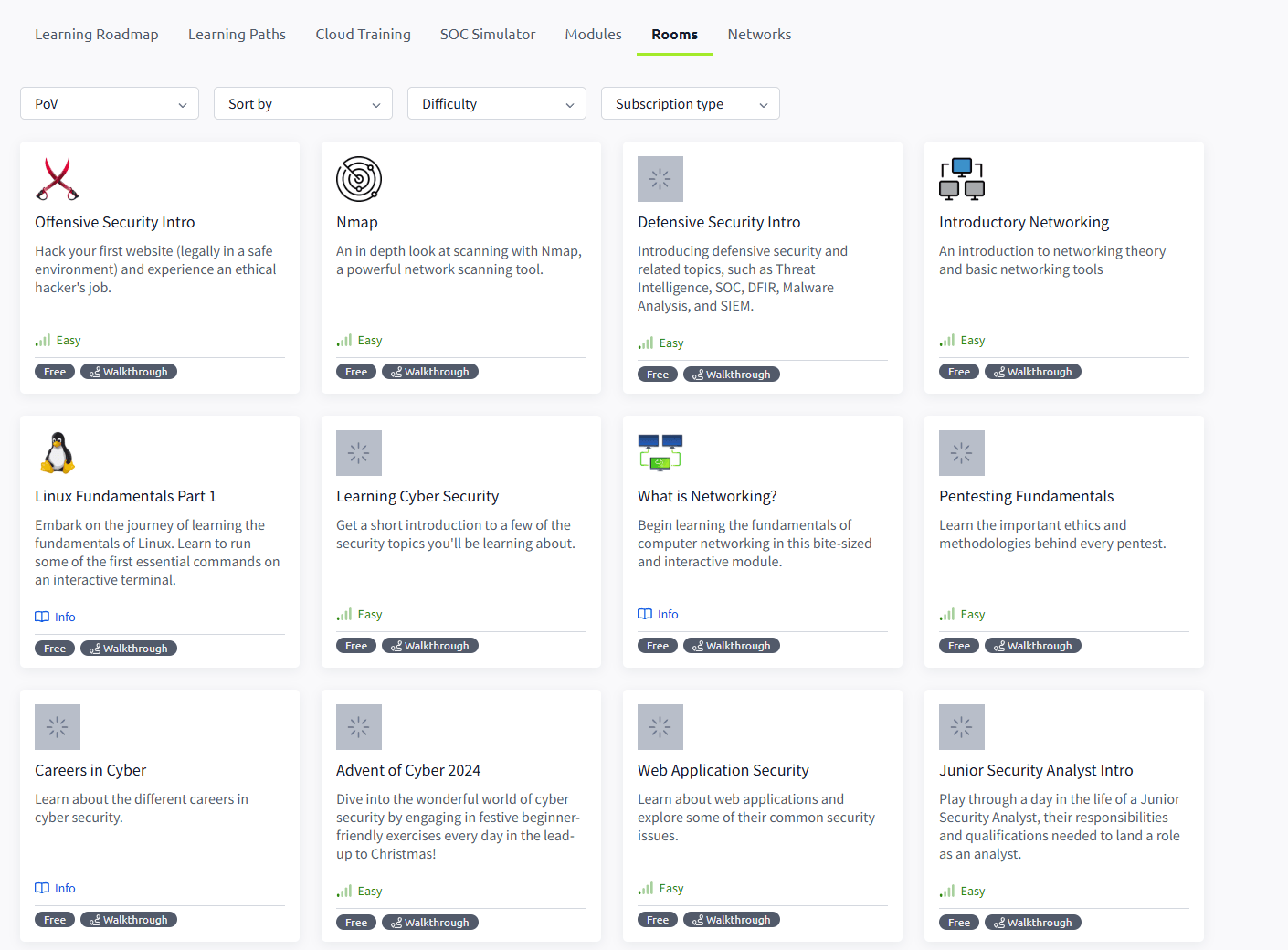 TryHackMe platform screenshot
