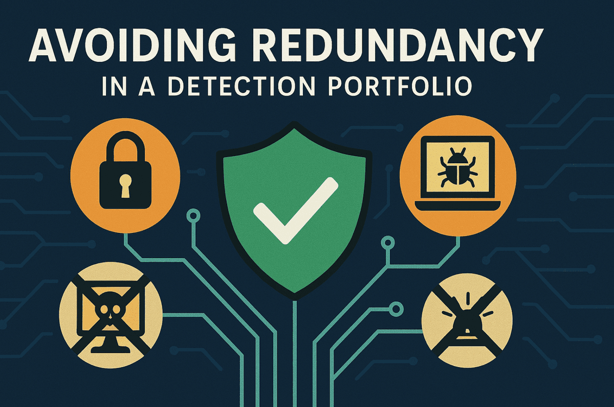 Avoiding Alert Redundancy in Your Detection Portfolio